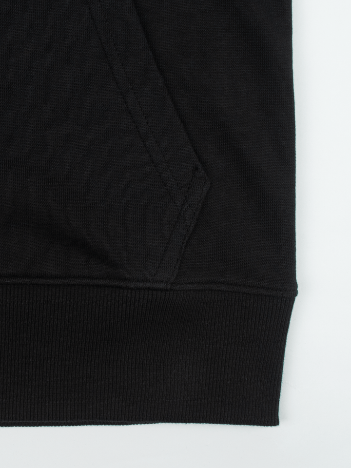 Stone Harbor MEN'S BOLD BLACK FLEECE HOODIE