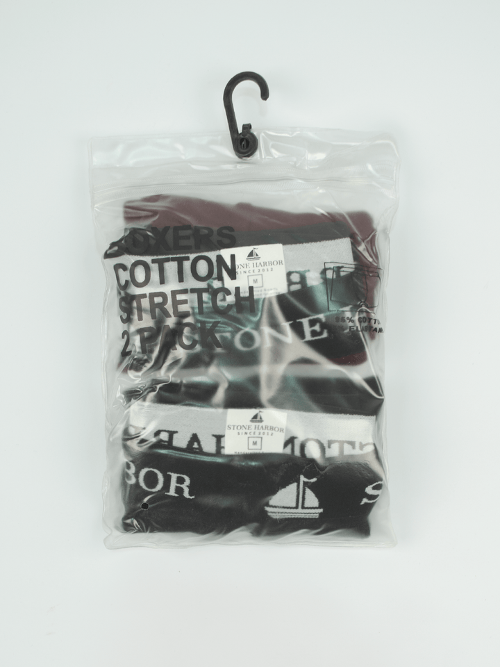 Stone Harbor Men's Boxers MEN'S BOXERS PACK OF TWO