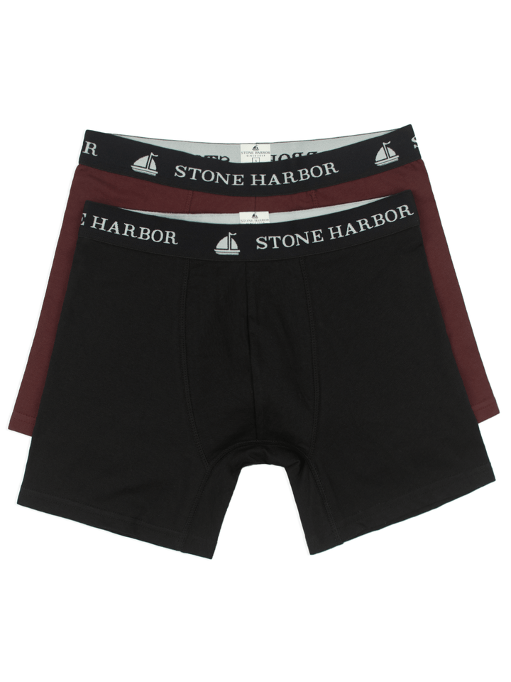 Stone Harbor Men's Boxers MEN'S BOXERS PACK OF TWO
