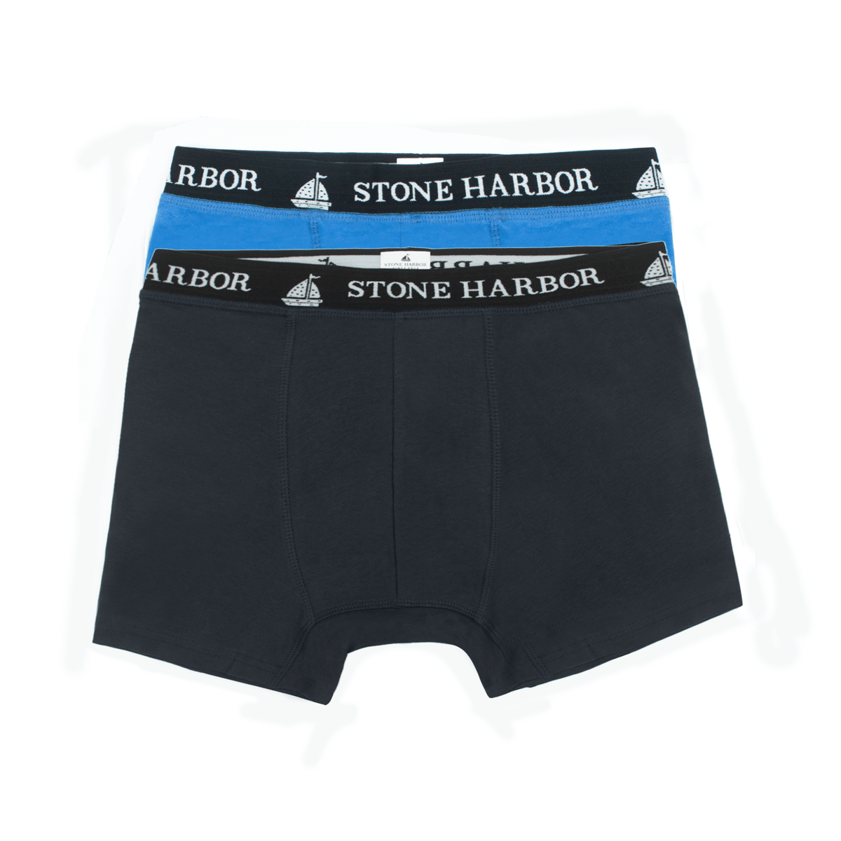 Stone Harbor Men&#39;s Boxers MEN&#39;S PACK OF TWO BOXER TRUNKS