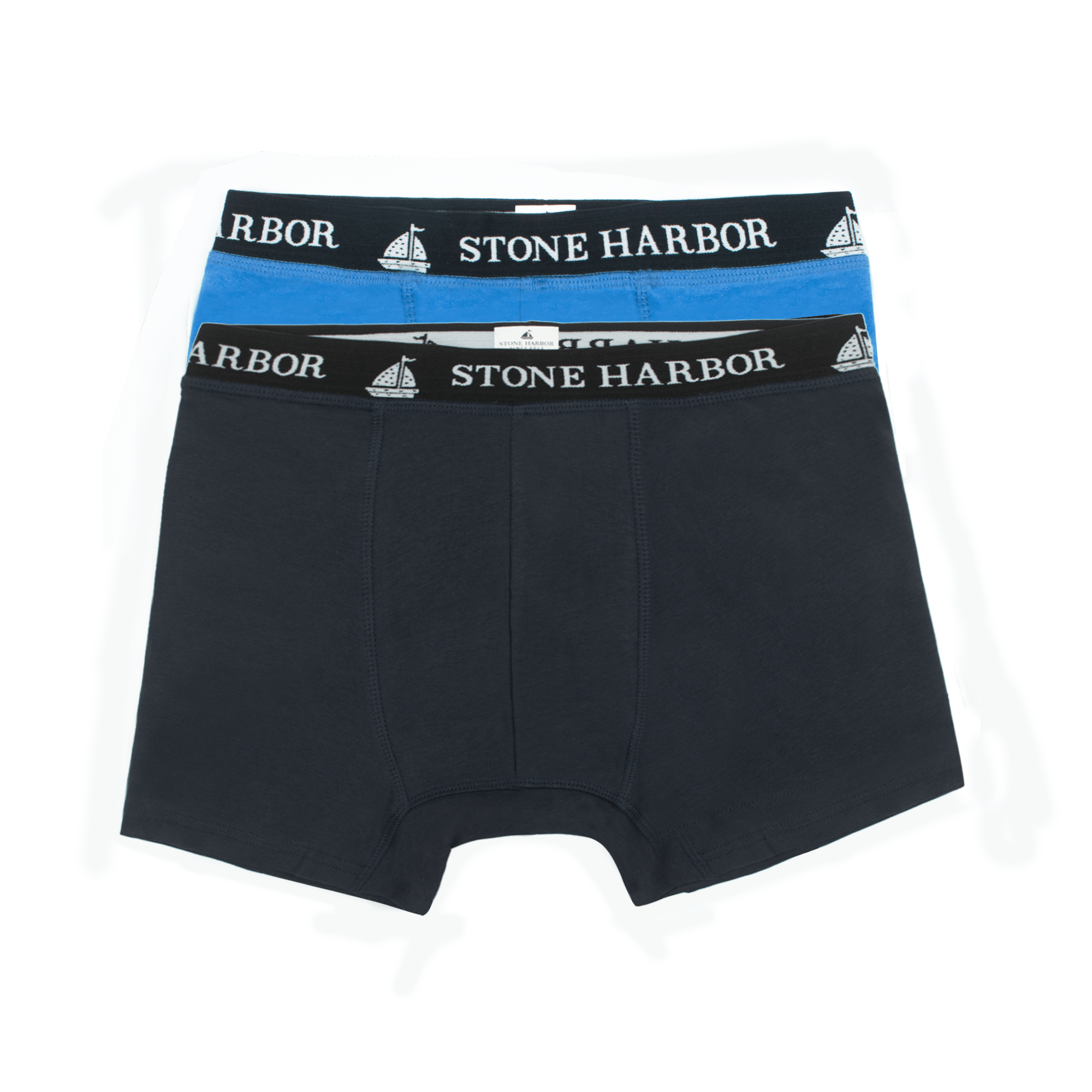 Stone Harbor Men's Boxers MEN'S PACK OF TWO BOXER TRUNKS