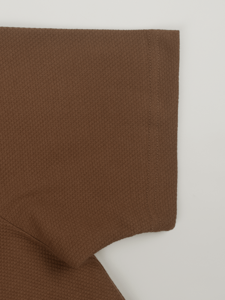 Stone Harbor MEN'S BROWN SIGNATURE T-SHIRT