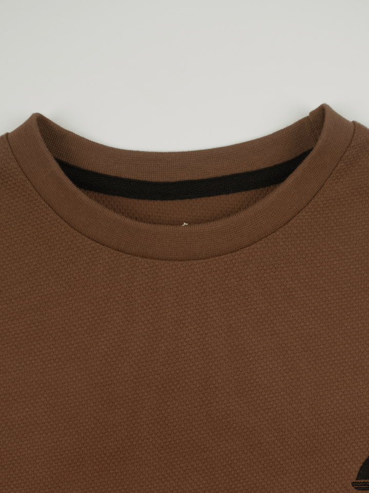 Stone Harbor MEN'S BROWN SIGNATURE T-SHIRT