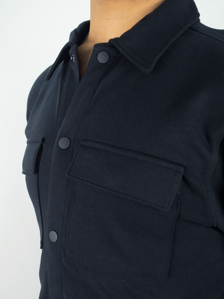 Stone Harbor Men's Casual Shirt MEN'S PREMIUM NAVY CASUAL SHIRT