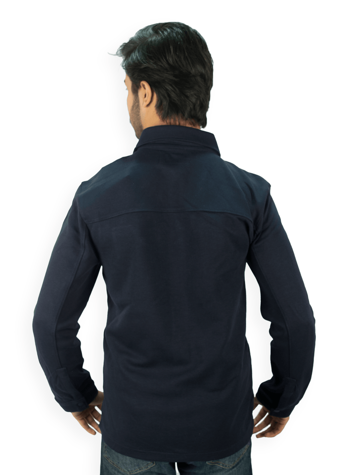 Stone Harbor Men's Casual Shirt MEN'S PREMIUM NAVY CASUAL SHIRT