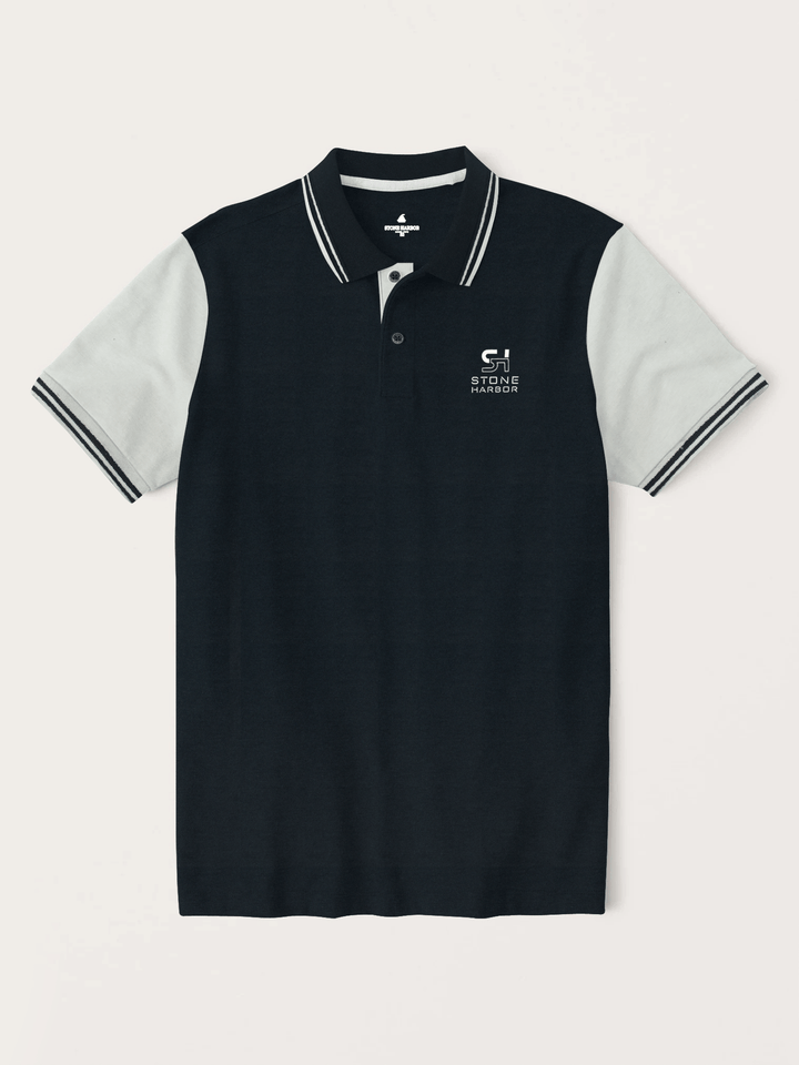 Stone Harbor MEN'S EXCLUSIVE NAVY POLO SHIRT