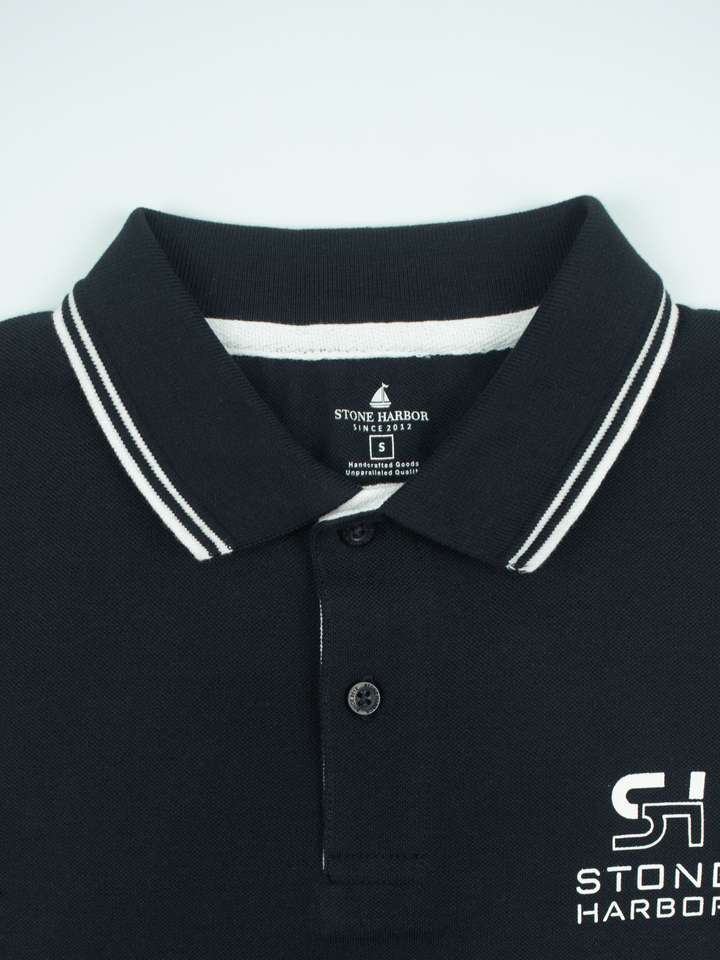 Stone Harbor MEN'S EXCLUSIVE NAVY POLO SHIRT