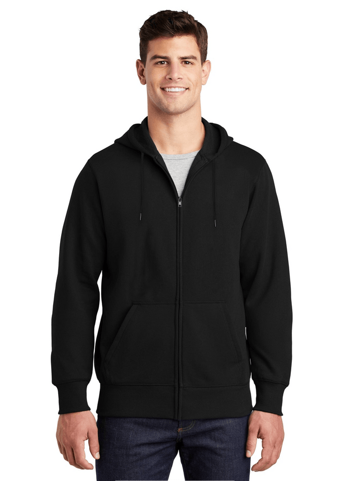 Stone Harbor MEN'S FLEECE BLACK HOODIE