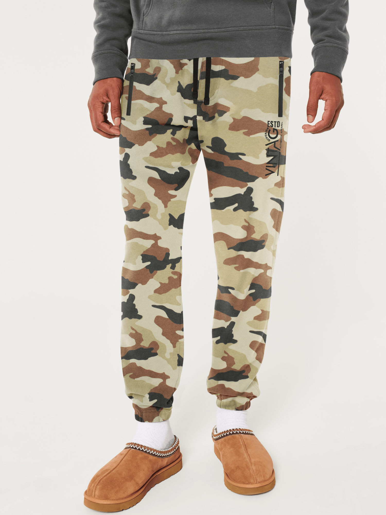 Cloth and stone discount camo pocket jogger