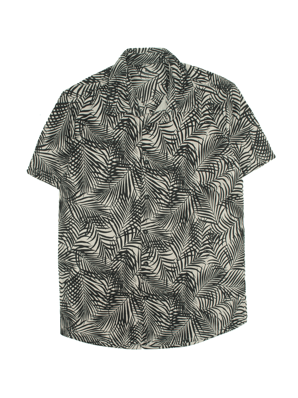 Stone Harbor MEN'S FLORAL MESH CASUAL SHIRT