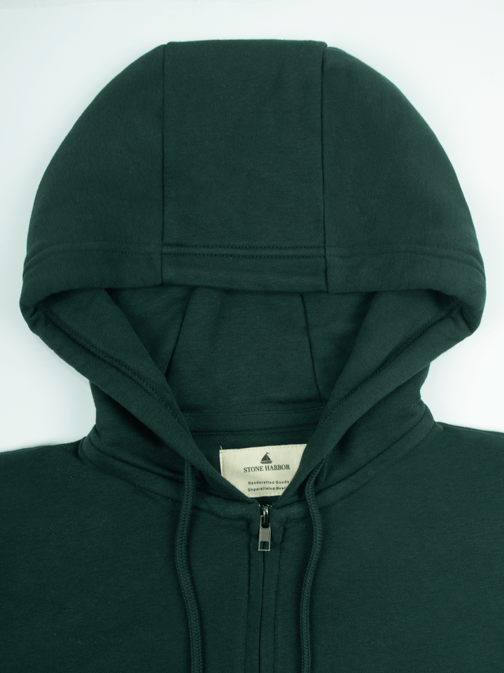 Stone Harbor MEN'S GORGEOUS GREEN FLEECE HOODIE
