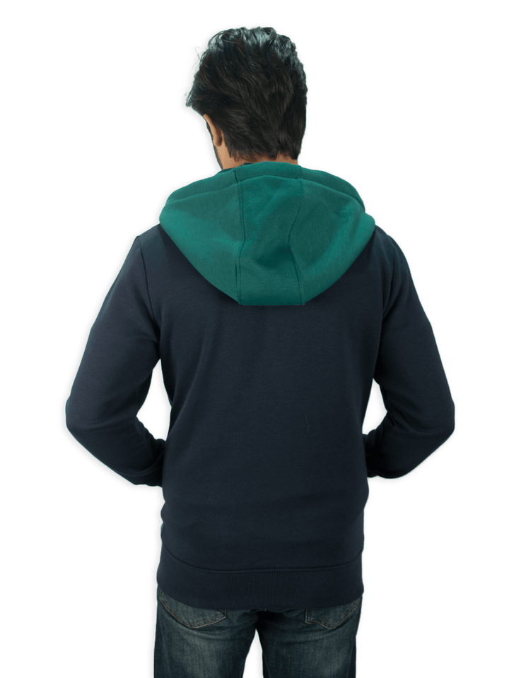 Stone Harbor Men's Hoodies MEN'S EXCLUSIVE CONTRASTING FLEECE HOODIE