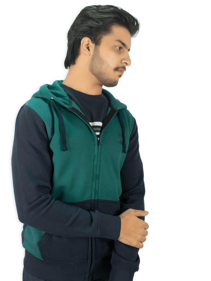 Stone Harbor Men's Hoodies MEN'S EXCLUSIVE CONTRASTING FLEECE HOODIE