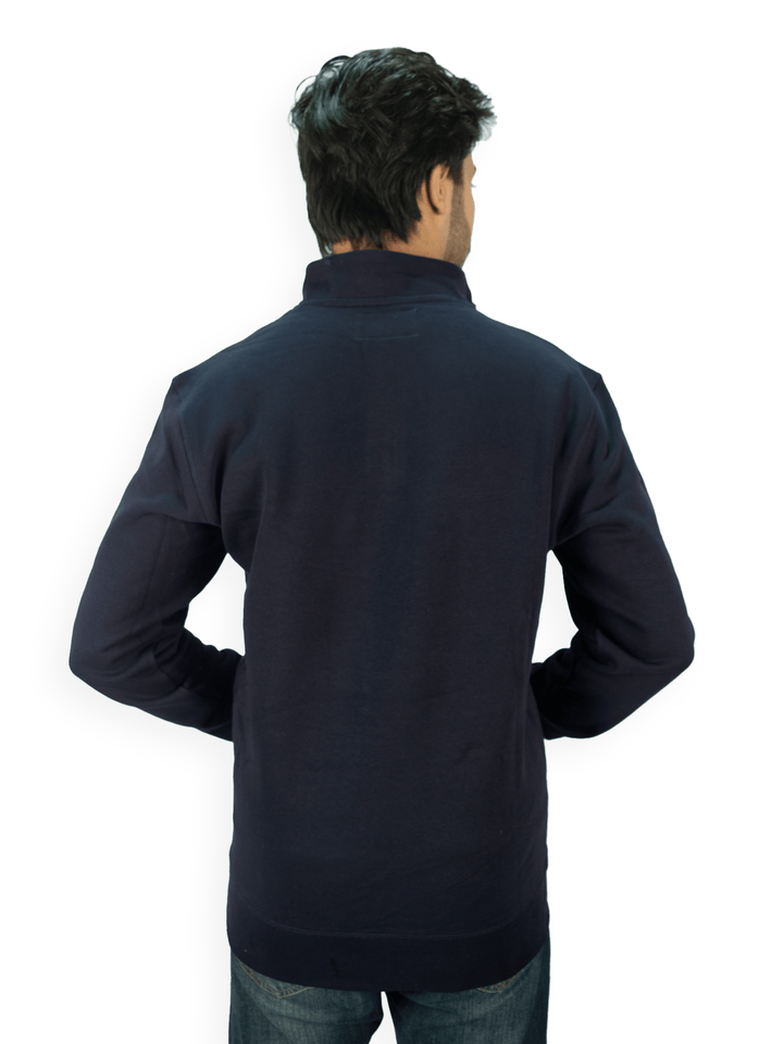 Stone Harbor Men's Jackets MEN'S NAVY FLEECE QUARTER ZIP JACKET