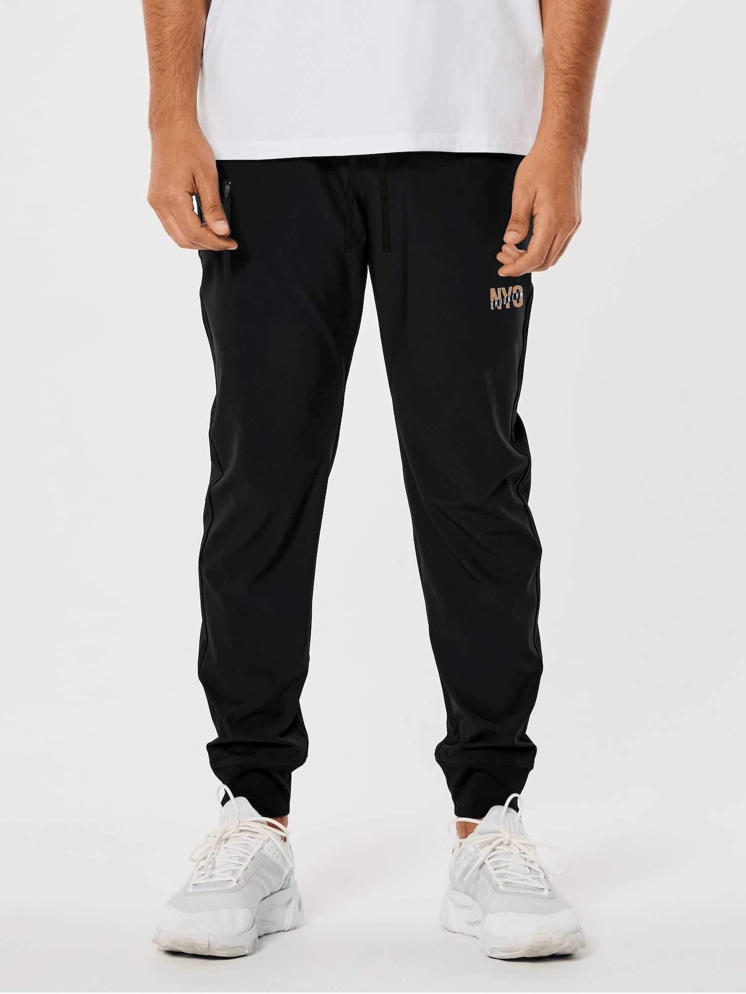 Stone Harbor Men's Jogger MEN'S BLACK CLOSED BOTTOM JOGGER