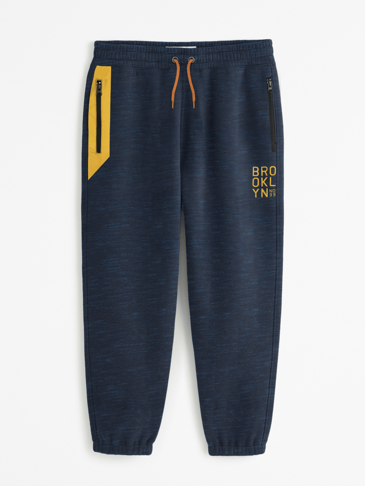 Stone Harbor MEN'S NAVY TEXTURED JOGGER TROUSER
