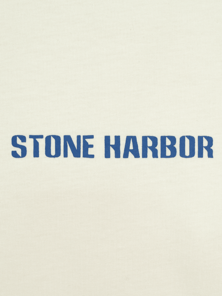 Stone Harbor MEN'S OFF WHITE BASIC T-SHIRT