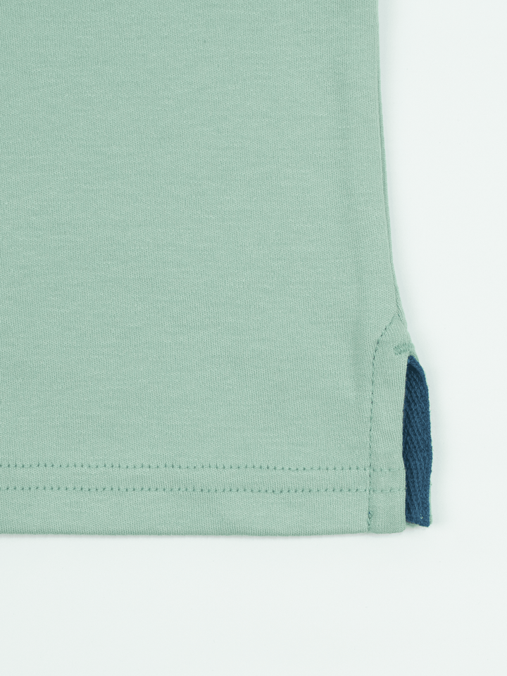 Stone Harbor Men's Polo Shirt MEN'S AESTHETIC AQUA POLO SHIRT