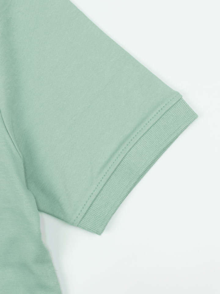 Stone Harbor Men's Polo Shirt MEN'S AESTHETIC AQUA POLO SHIRT