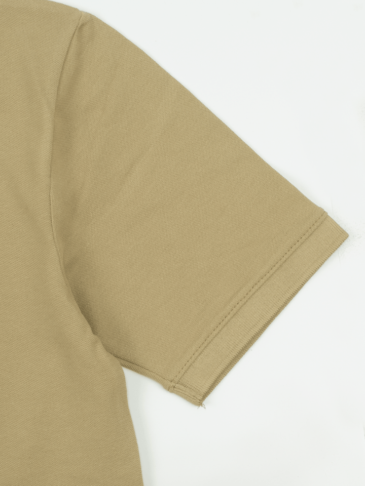 Stone Harbor Men's Polo Shirt MEN'S CLASSIC CAMEL POLO SHIRT