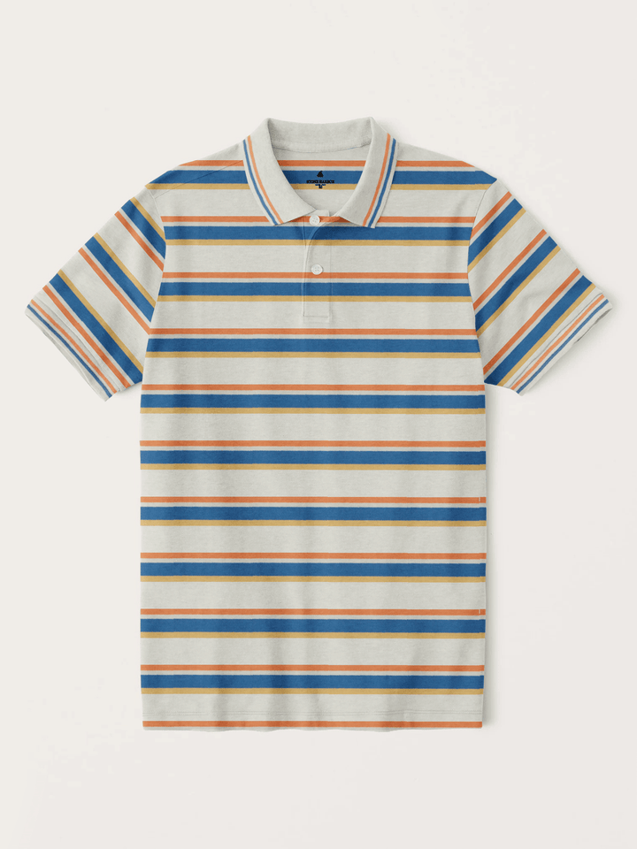 Stone Harbor Men's Polo Shirt MEN'S CLASSIC STRIPER POLO SHIRT