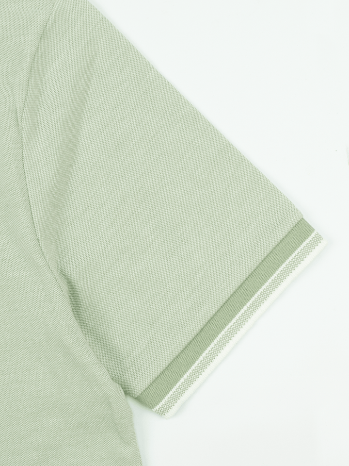 Stone Harbor Men's Polo Shirt MEN'S ELITE SEA GREEN POLO SHIRT