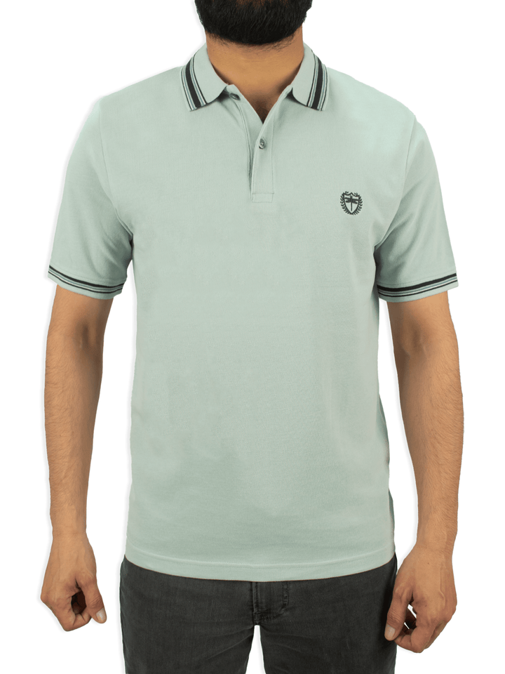 Stone Harbor Men's Polo Shirt MEN'S EXCLUSIVE AQUA POLO SHIRT