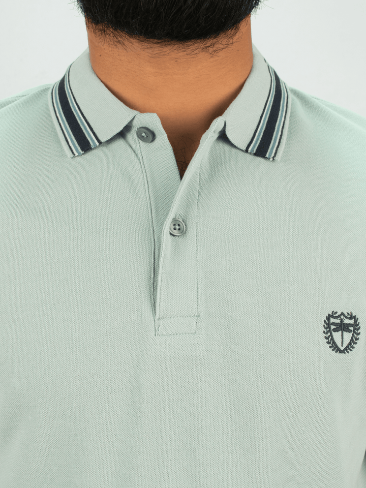 Stone Harbor Men's Polo Shirt MEN'S EXCLUSIVE AQUA POLO SHIRT