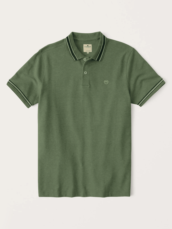 Stone Harbor Men's Polo Shirt MEN'S EXCLUSIVE OLIVE POLO SHIRT