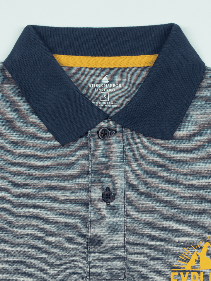 Stone Harbor Men's Polo Shirt MEN'S EXPLORER NAVY POLO SHIRT