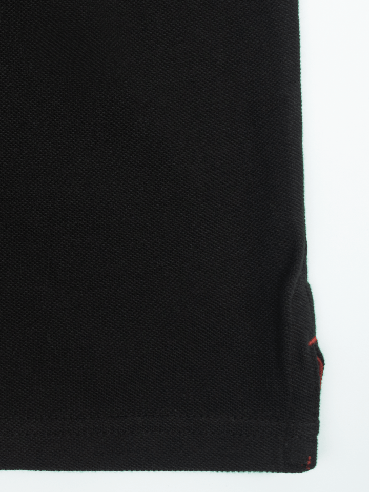 Stone Harbor MEN'S PREMIUM BLACK ANCHOR POLO