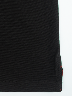 Stone Harbor MEN'S PREMIUM BLACK ANCHOR POLO
