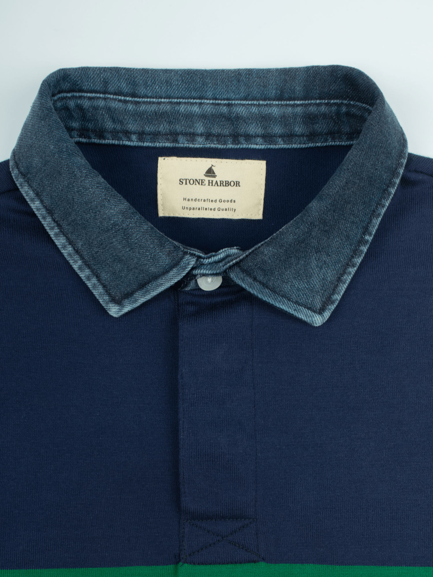 Stone Harbor MEN'S PREMIUM COLOR BLOCKS RUGBY