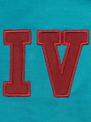Stone Harbor MEN'S PREMIUM EMBELLISHED TEAL POLO