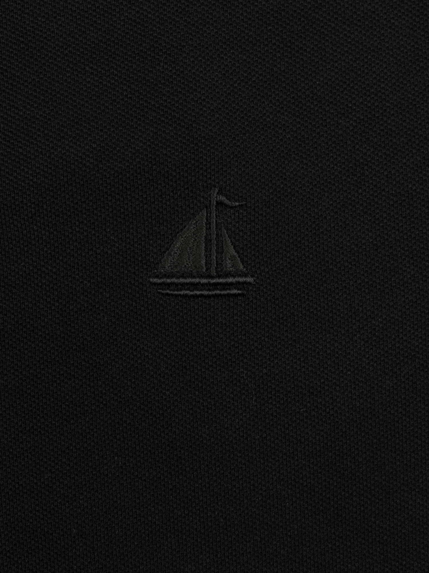 Stone Harbor MEN'S PREMIUM JET BLACK POLO SHIRT
