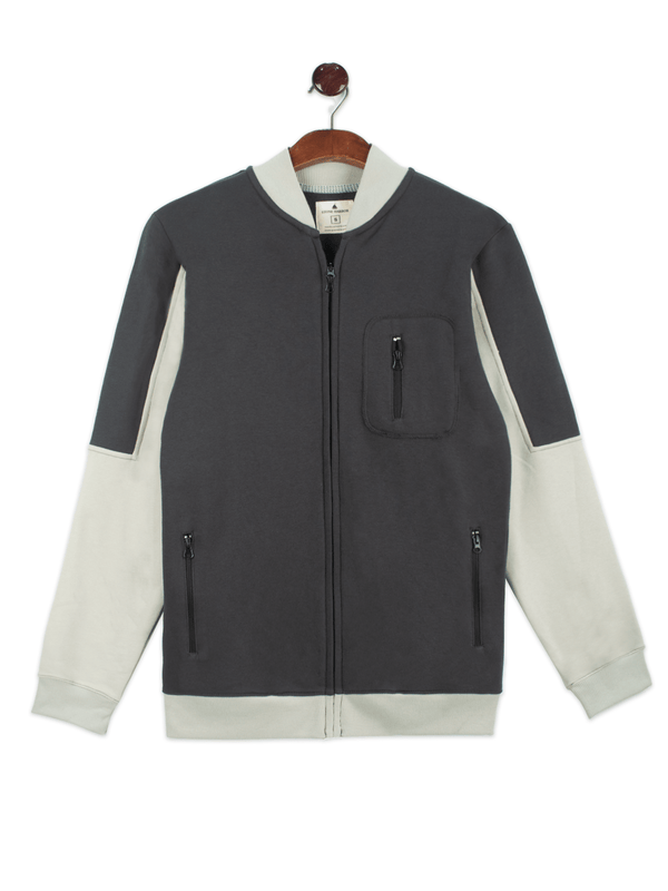 Stone Harbor MEN'S PREMIUM PANELED FLEECE JACKET