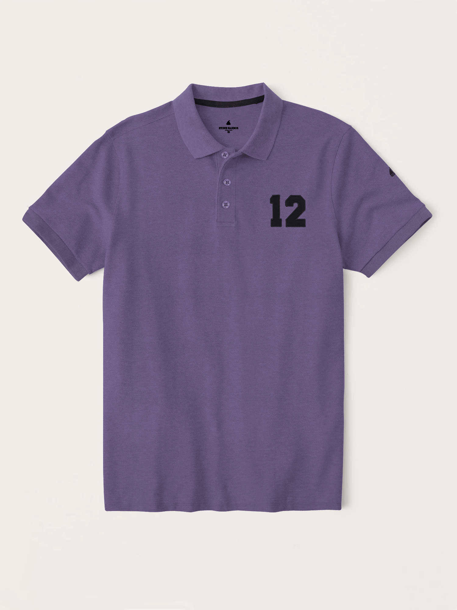 Stone Harbor MEN'S PREMIUM PURPLE POLO SHIRT