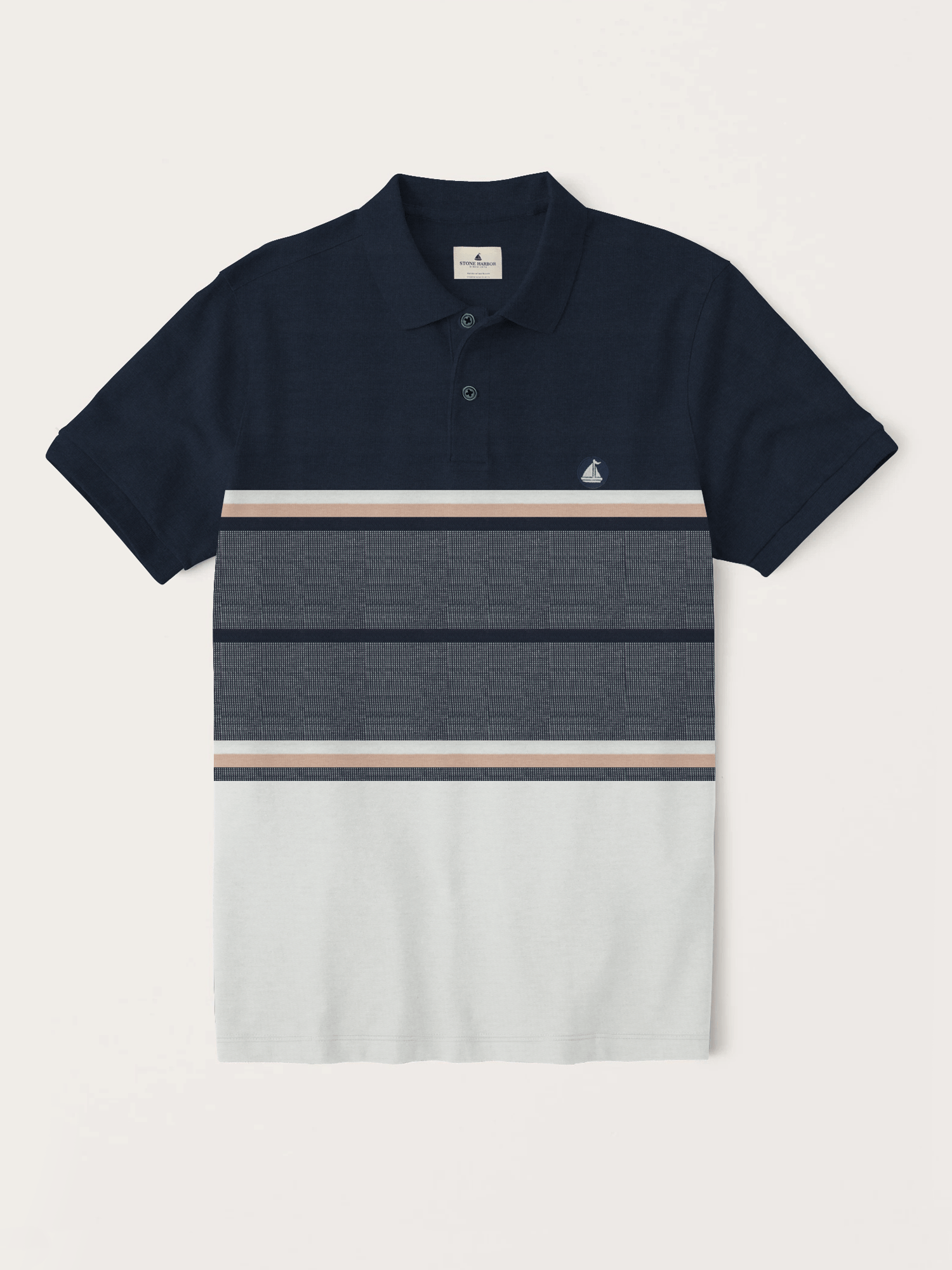 Stone Harbor MEN'S PREMIUM YARN DYED POLO