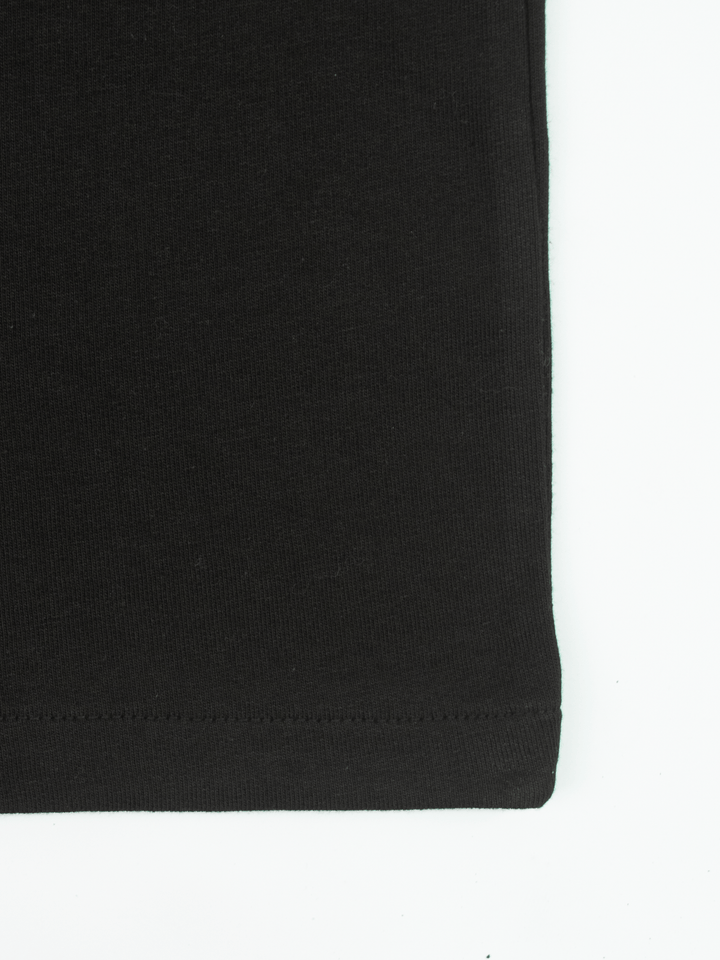 Stone Harbor Men's Rugby Shirt MEN'S BLACK QUARTER ZIP RUGBY