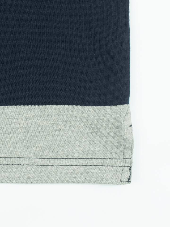 Stone Harbor Men's Rugby Shirt MEN'S NAVY STRIPER RUGBY