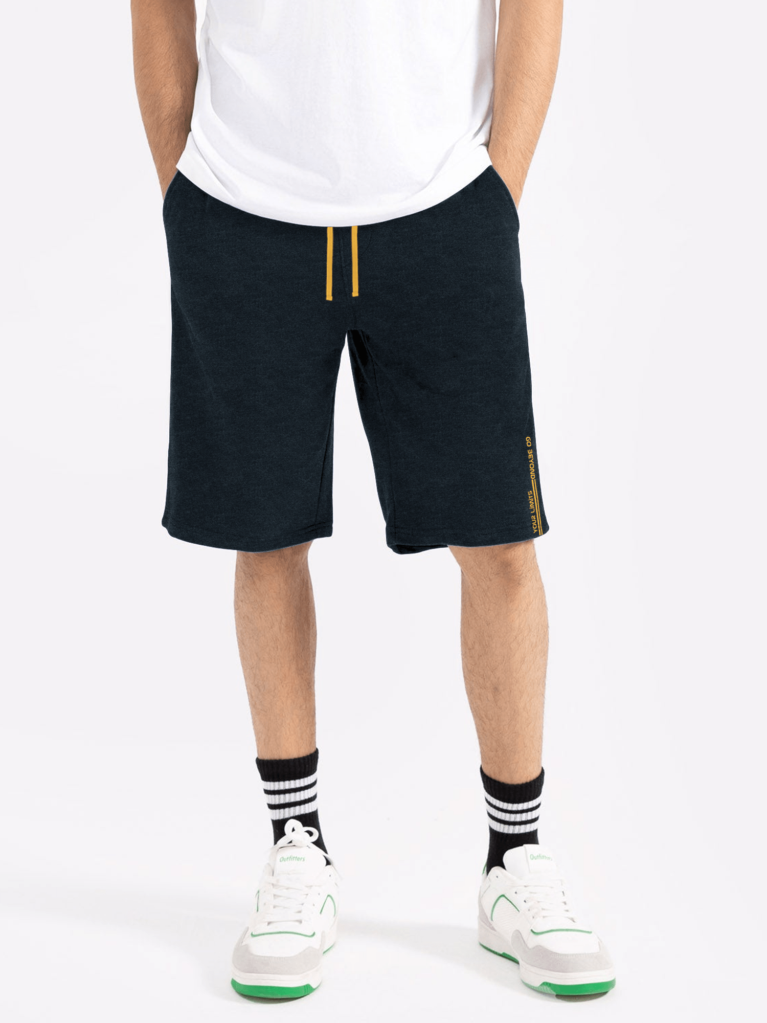 Stone Harbor Men's Short MEN'S NAVY TEXTURED SHORTS