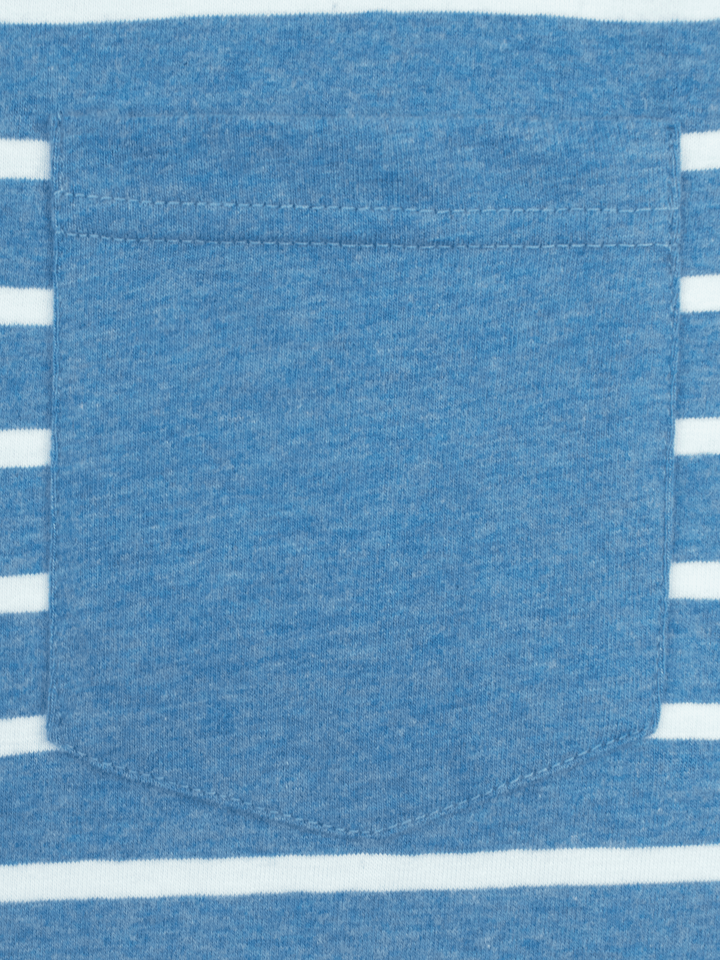 Stone Harbor MEN'S STRIPED POCKET T-SHIRT