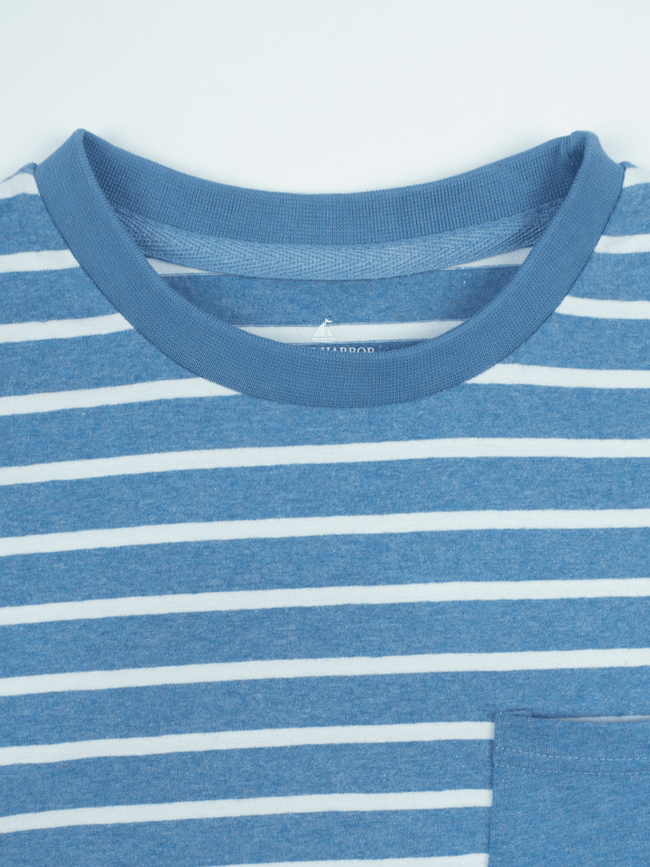 Stone Harbor MEN'S STRIPED POCKET T-SHIRT