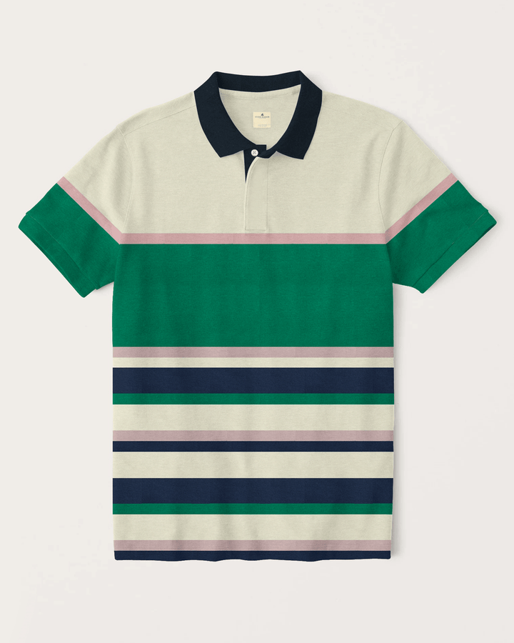 Stone Harbor MEN'S STRIPER POLO SHIRT