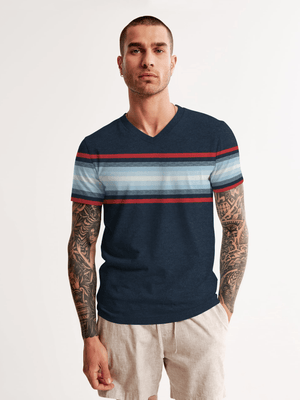 Stone Harbor MEN'S SUPER SOFT V-NECK T-SHIRT