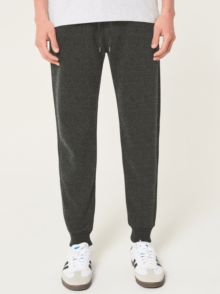 Stone Harbor Men's Sweat Pants MEN'S FLEECE CHARCOAL SWEATPANT