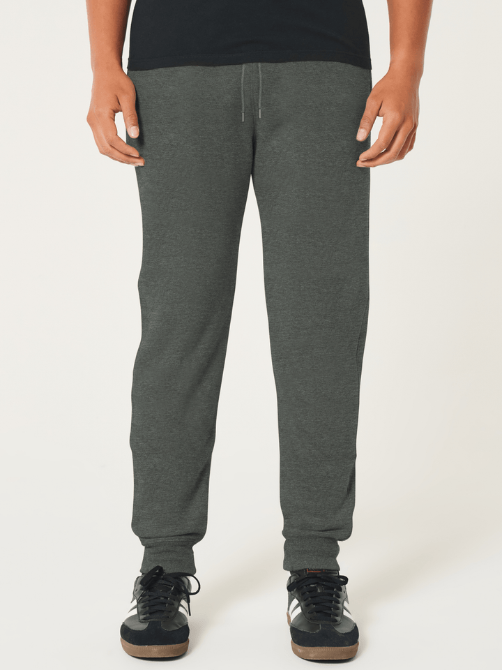 Stone Harbor Men's Sweat Pants MEN'S FLEECE TEXTURED GREY SWEATPANT