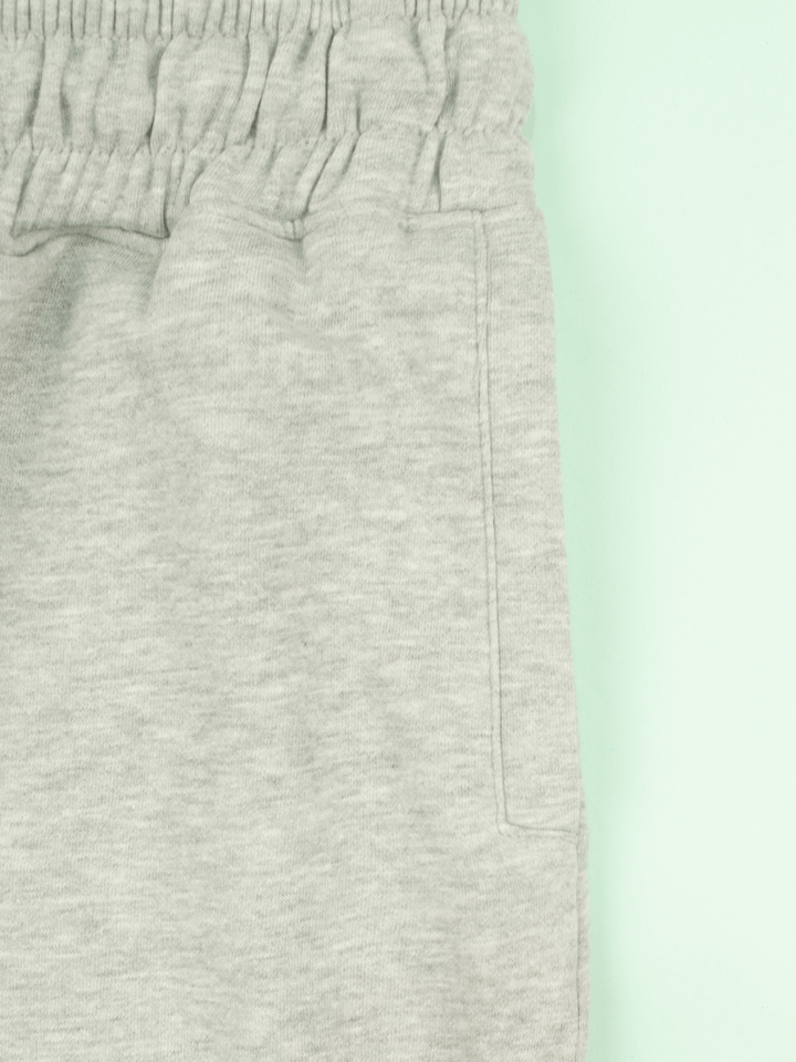 Stone Harbor Men's Sweat Pants MEN'S TEXTURED GREY FLEECE JOGGER TROUSER