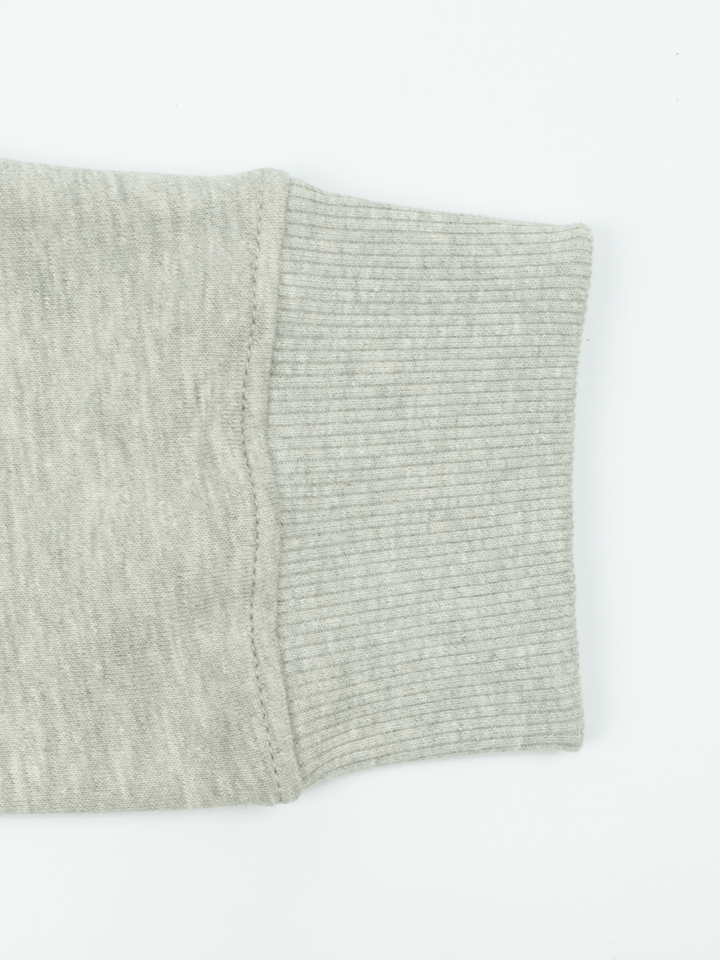 Stone Harbor Men's Sweatshirt MEN'S GREY STRIPED FLEECE SWEATSHIRT