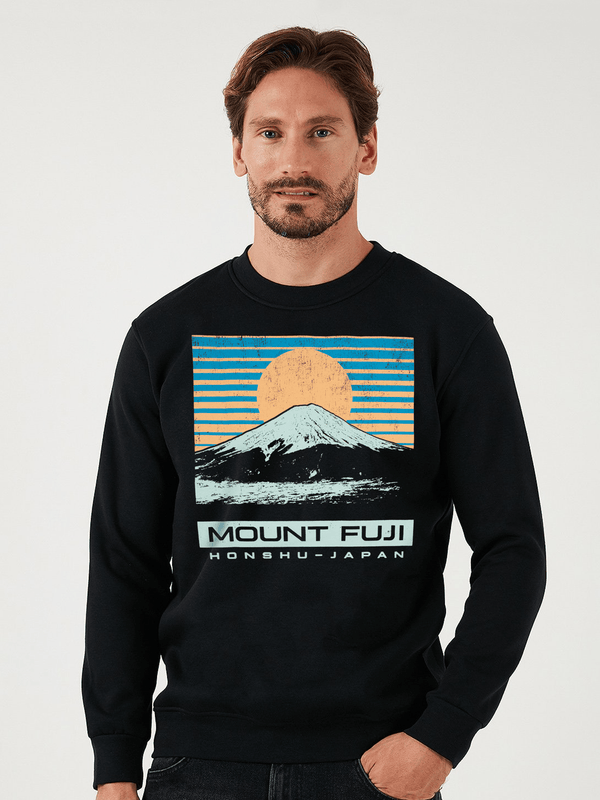 Stone Harbor Men's Sweatshirt MEN'S MOUNT FUJI FLEECE SWEATSHIRT